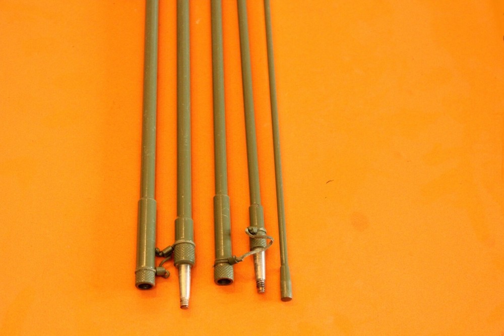MILITARY HF MANPACK COLLAPSIBLE 5 ELEMENT WHIP ANTENNA 6.33 ft 193 cm