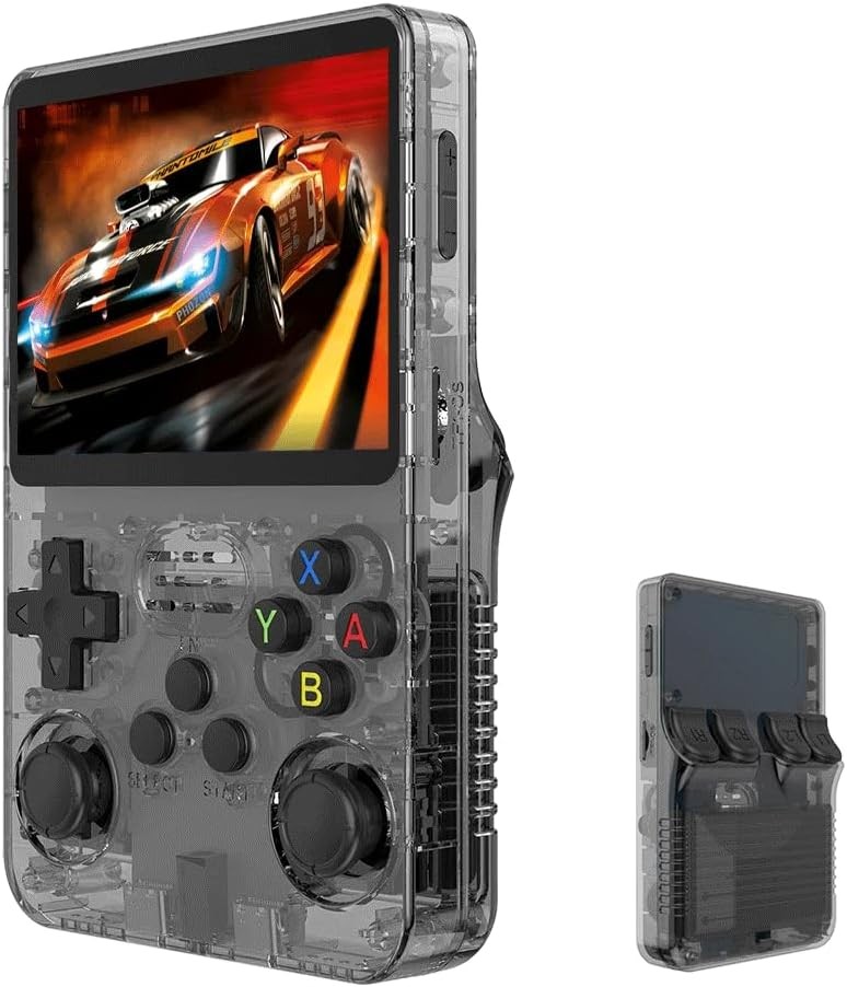 R36S Retro Handheld Video Game Console Linux System 3.5 Inch IPS Screen