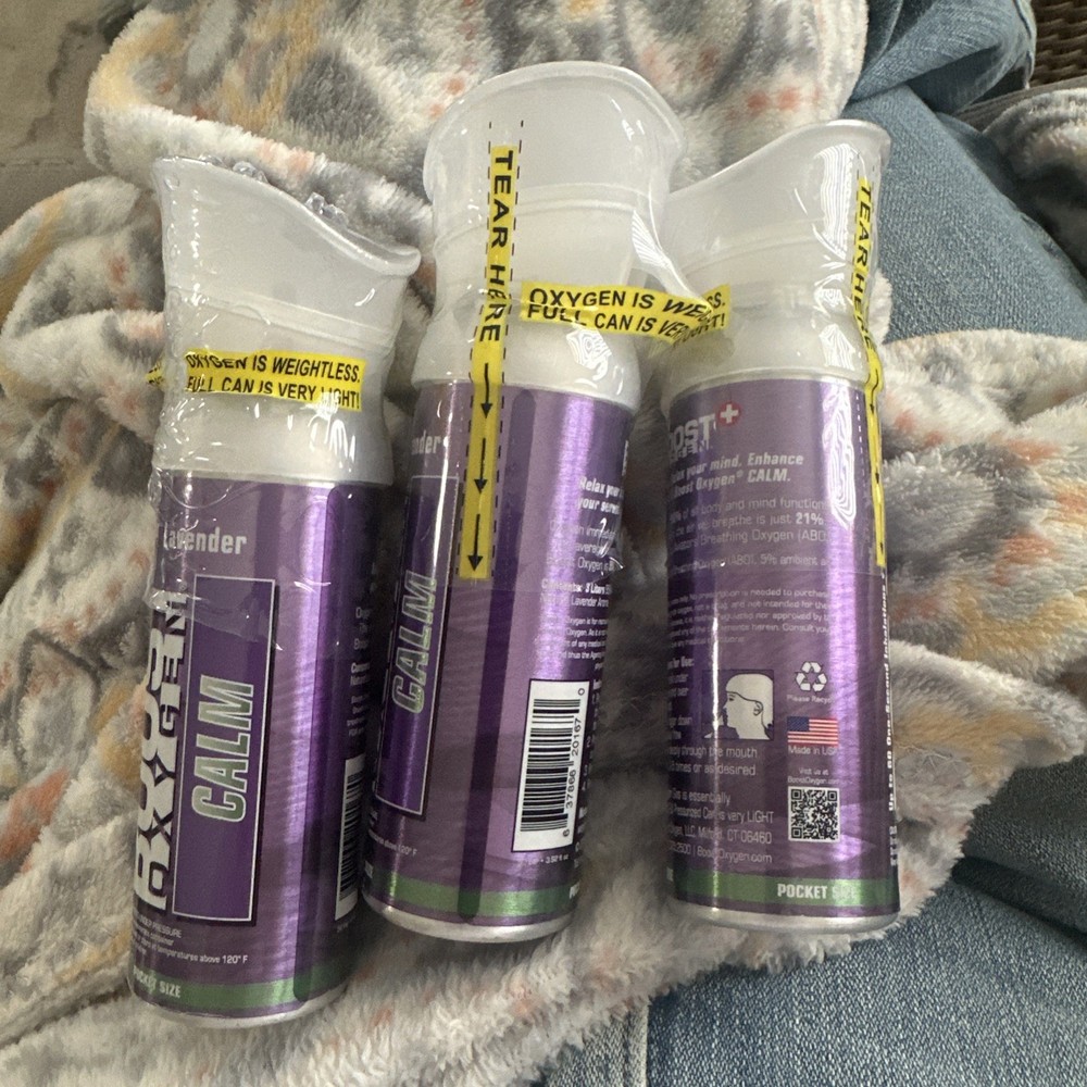 Boost Oxygen Supplemental Oxygen Lavander
