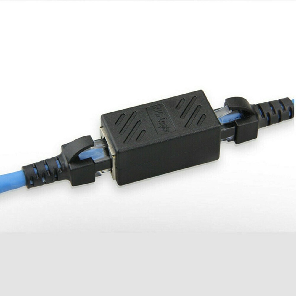 RJ45 Inline Coupler Cat6/Cat5e Ethernet Network Cable Extender Connector lot