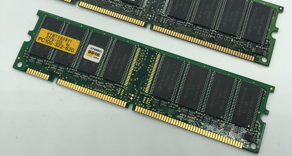 64MB PC100 168 PIN DIMM SDRAM MEMORY MODULES Total 64 mb PC 100 / Non Ecc