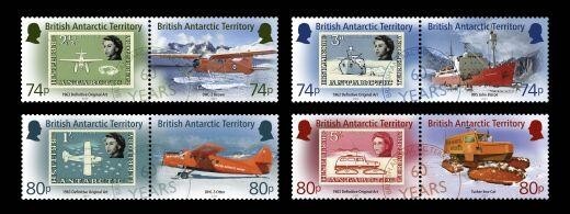 2024/01- BRITISH ANTARCTIC - FIRST STAMPS     4V complet set