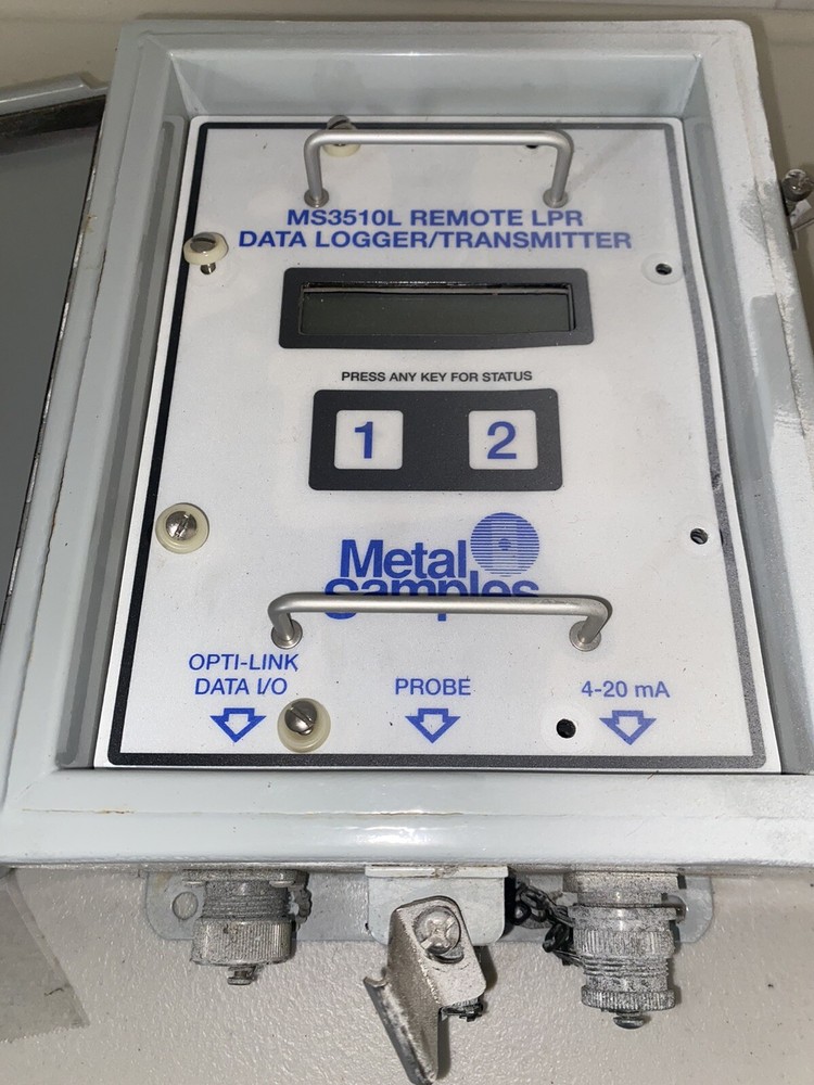 Metal Samples MS3510L Remote LPR Data Logger Metal Samples MS3510L, MS3510L