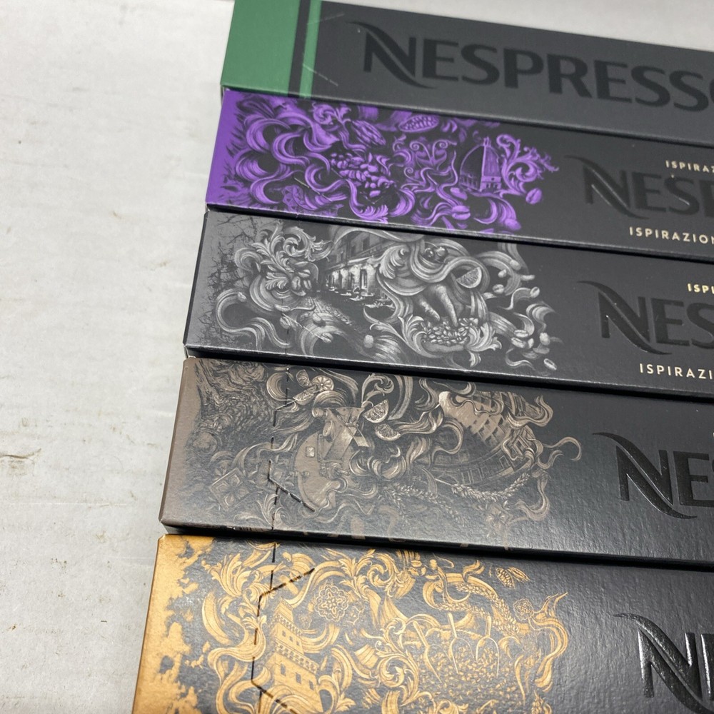 Nespress Capsules Mixed Lot 50Ct Out dated SLC-627