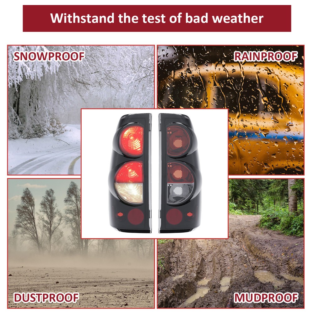 Pair Tail Lights Brake Lamps For 1999-2006 Chevy Silverado 1500 2500 3500