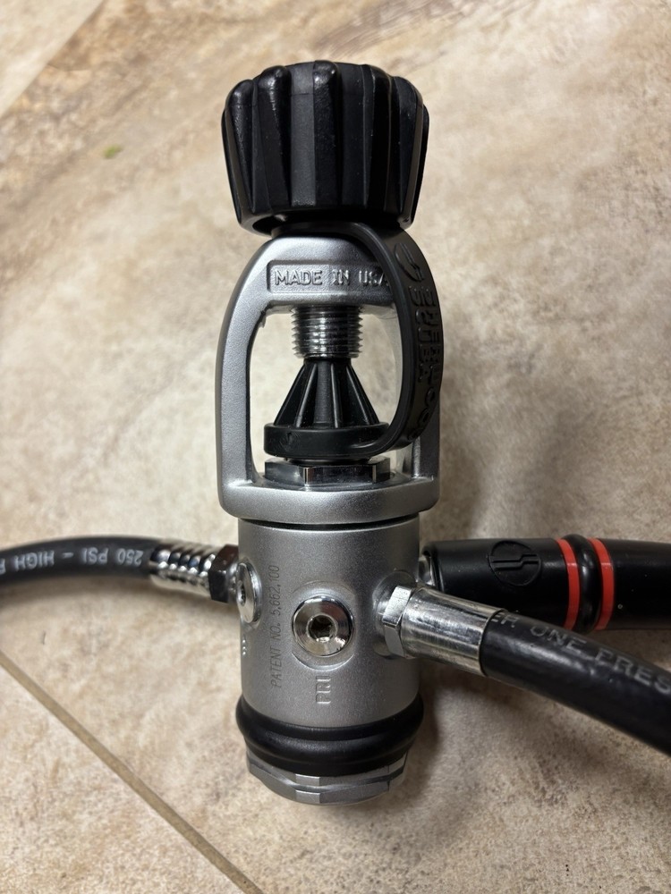Sherwood Scuba Blizzard regulator with octopus second stage