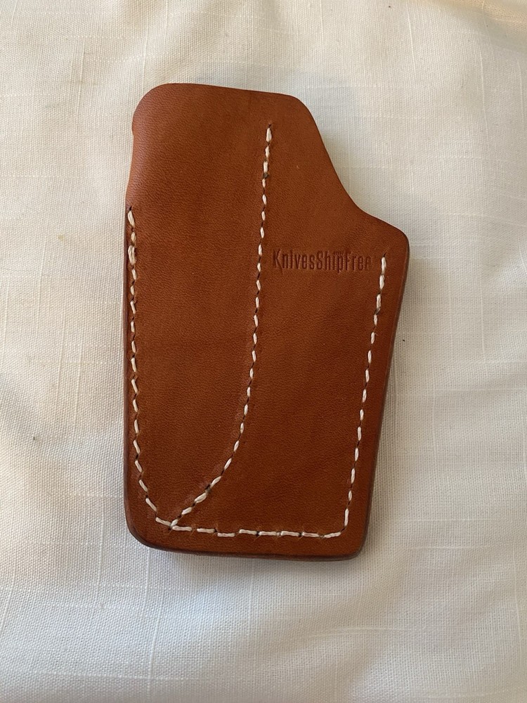 Leather Pocket Knife Sheath Only