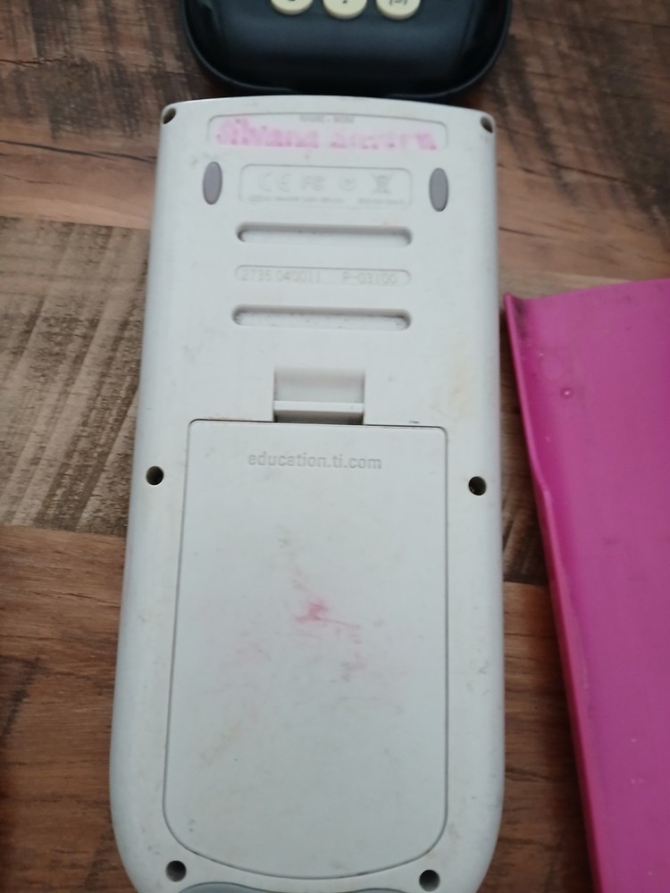 Texas Instruments TI-84 Plus Silver Edition Graphing Calculator Pink Tested