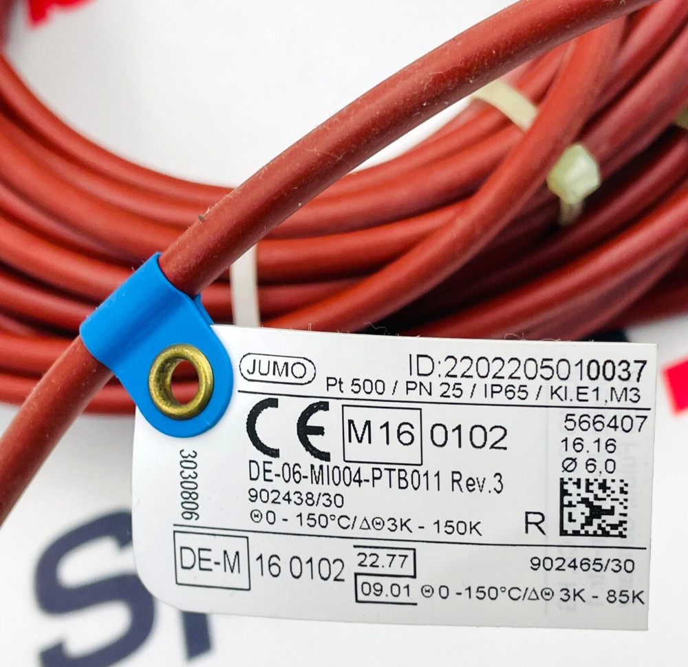 JUMO DE-06-MI004-PTB011 Temperature Sensor