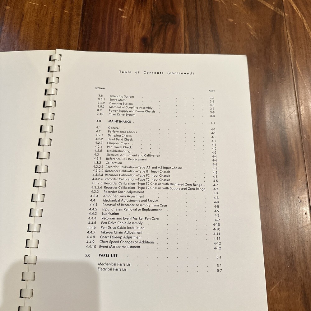 Varian Recorder Division Model G-11A Strip-Chart Recorder Technical Information