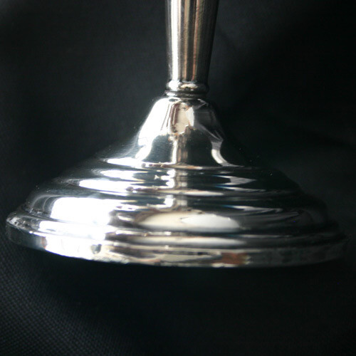 Garden Silversmiths STERLING Footed Candy Bowl