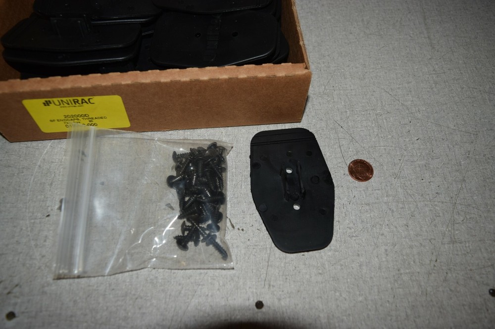 Unirac SunFrame 202000D Threaded End Caps Lot of 20