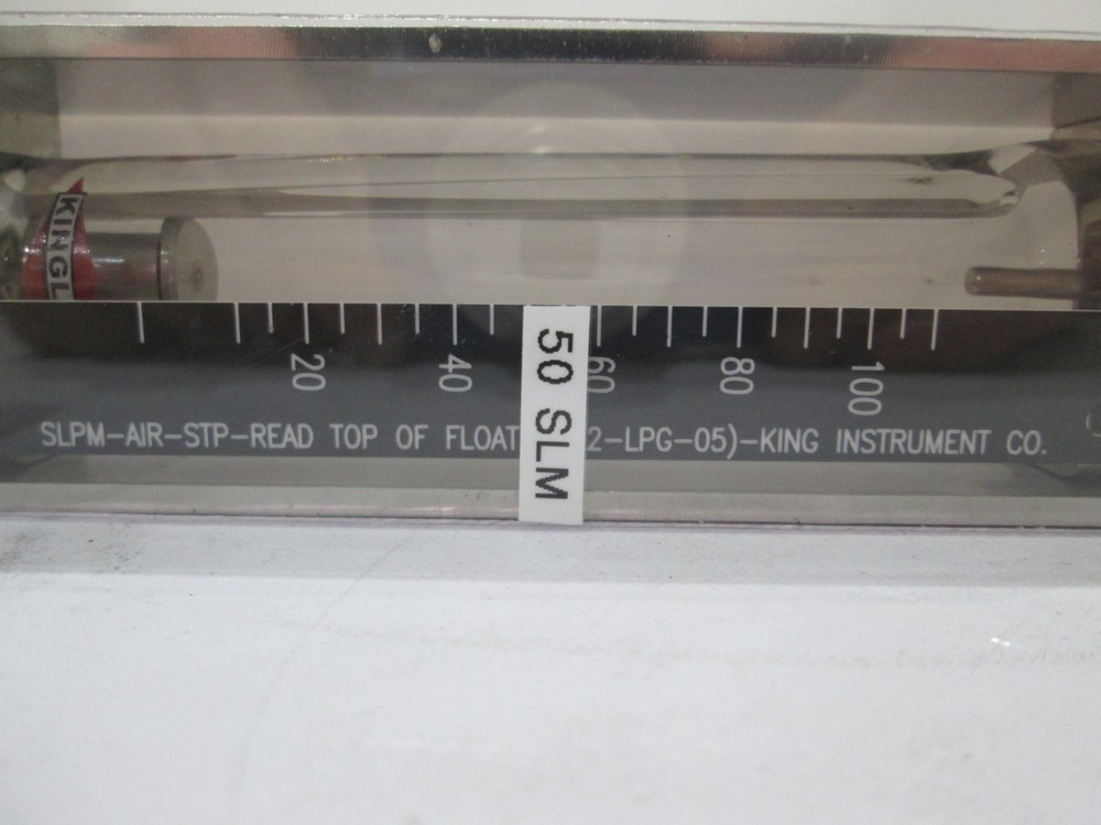 King Instruments, 7453G22351, Flow Meter, Used