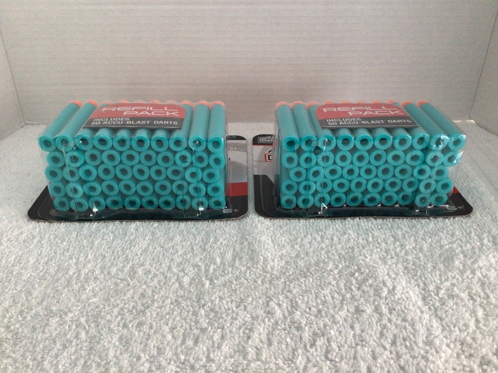 Air Warriors Accu Blast Darts Refill Pack 50 Darts Per Pack