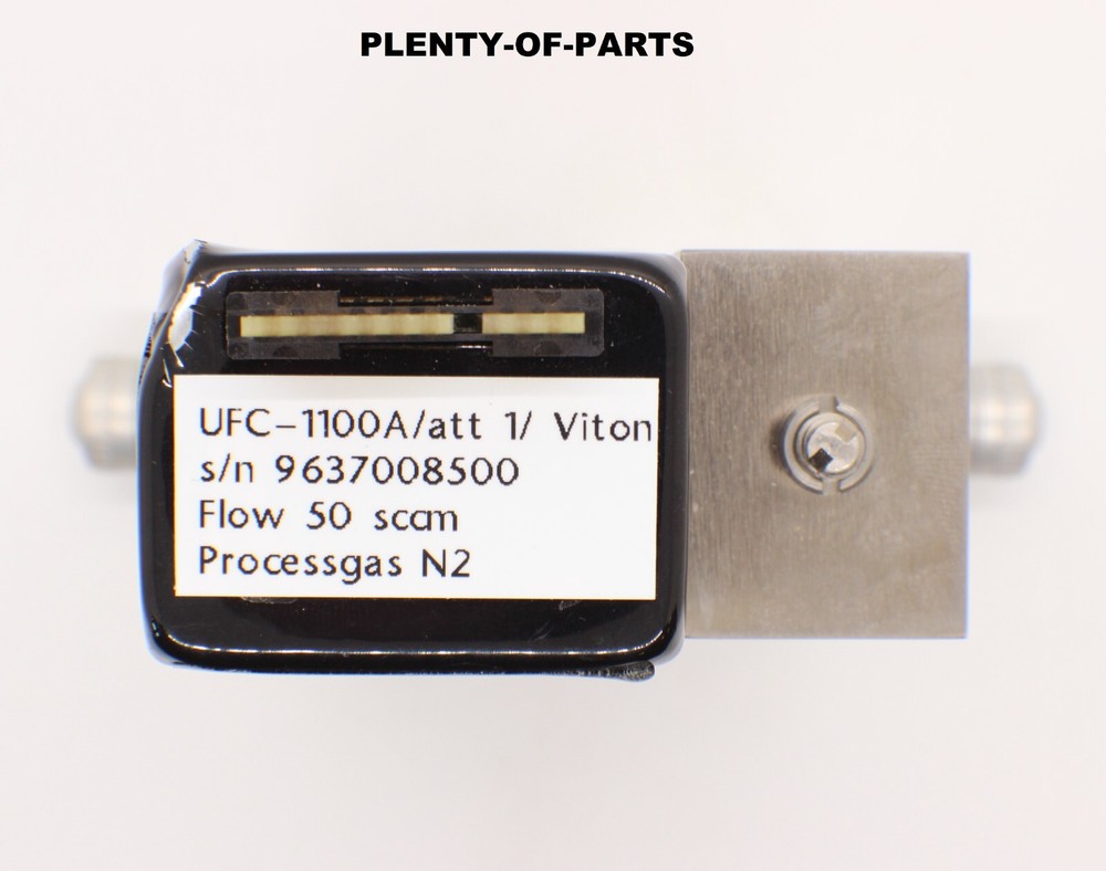 Unit Instruments Mass Flow Controller 1100 Series N2 500psi Max 50SCCM