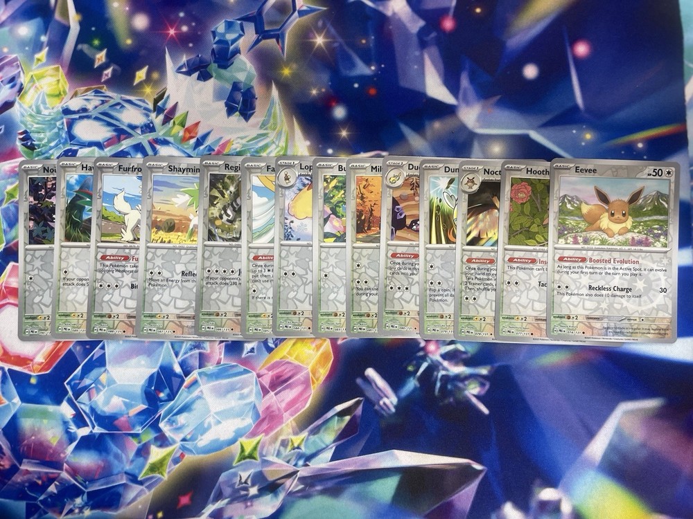 Pokemon TCG Prismatic Evolutions Set Starter Kit (100 Card)ALL REVERSE HOLOS