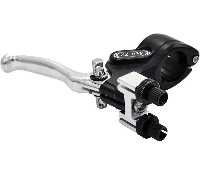 Dia-Compe Tech 77 Right Hand Double Pull Brake Lever - Black Dual Cable Adaptive