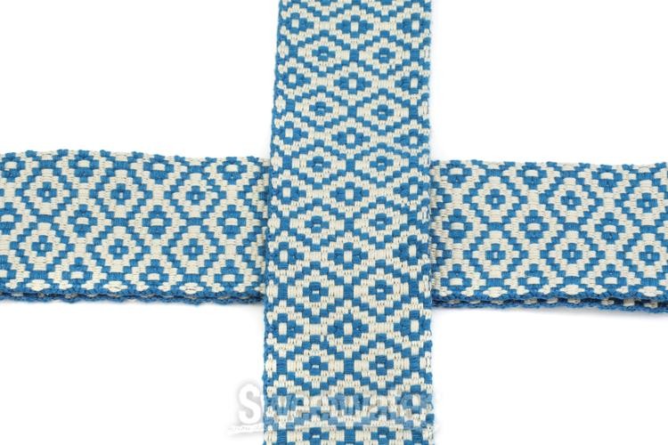 LM Products Tapestry Guitar Strap - Blue