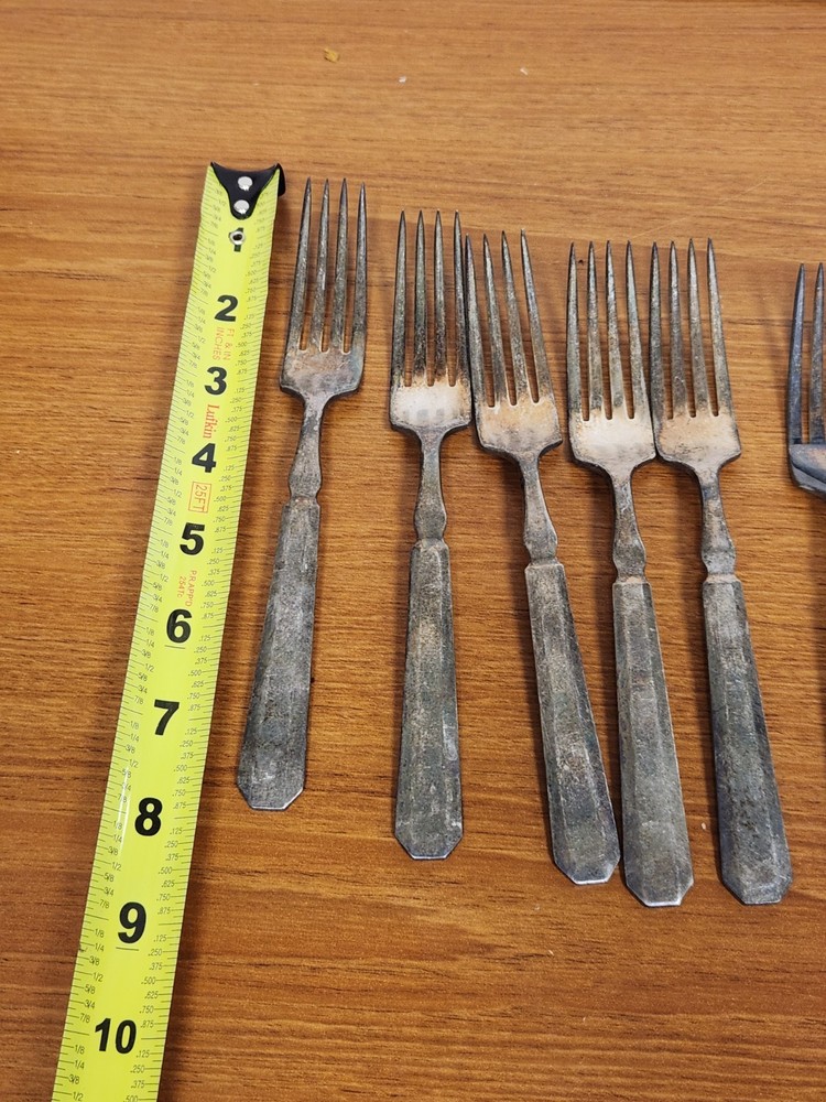 12pc Set Silverplate Flatware Set R Wallace 12