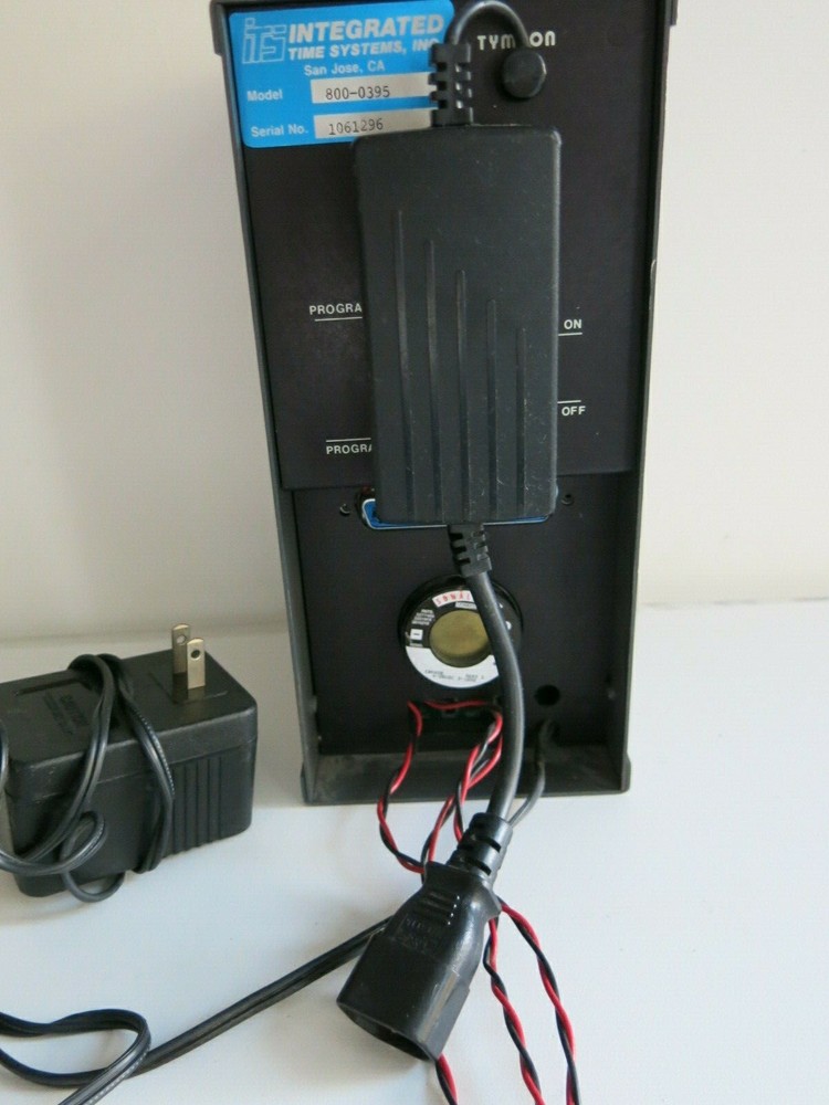 INTEGRATED TIME SYSTEMS 800-0395 MICROPROCESSOR CONTROL