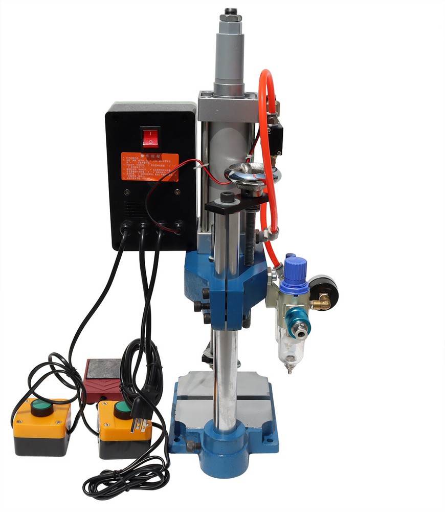 110V 440Lb/200kg Pneumatic Punch Press Machine with Display Controller