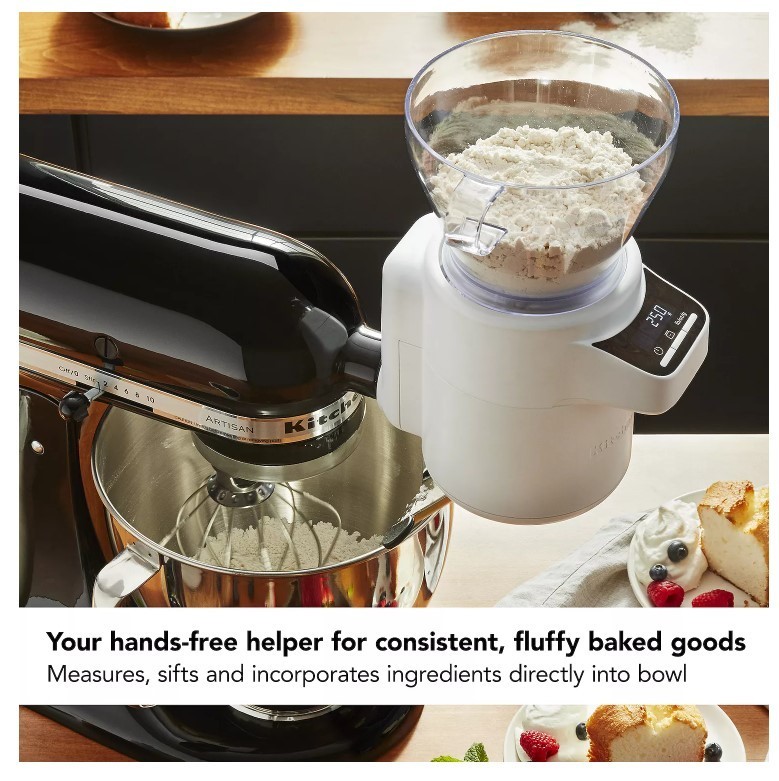 KitchenAid Sifter with Scale Attachment - KSMSFTA