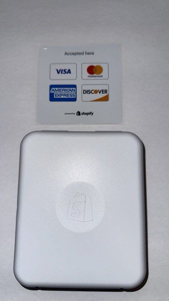 Shopify Chip & Swipe Card Reader –Wireless Credit Card Reader –Open Box Complete