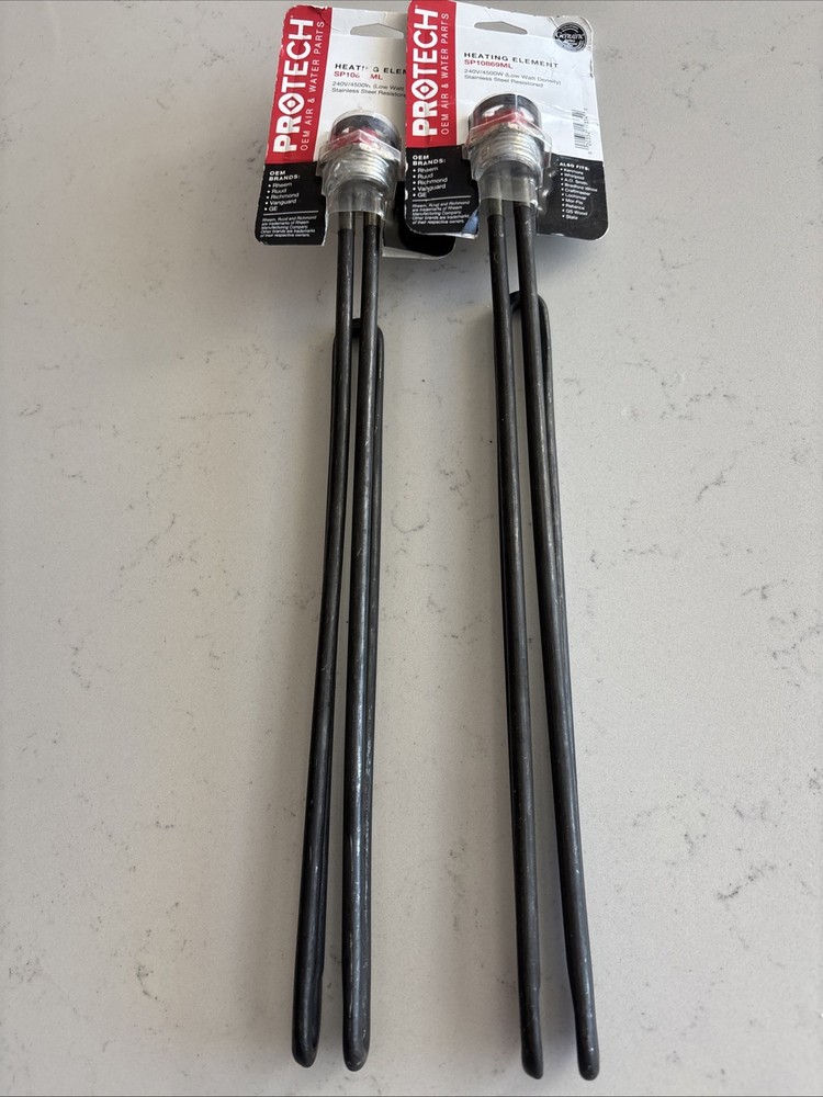 Set Of 2 OEM Heating Element 240-Volt Stainless Steel Electric Water Heaters New