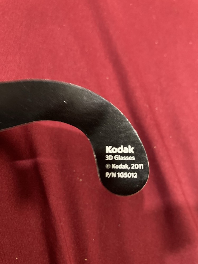 Kodak 3D Glasses