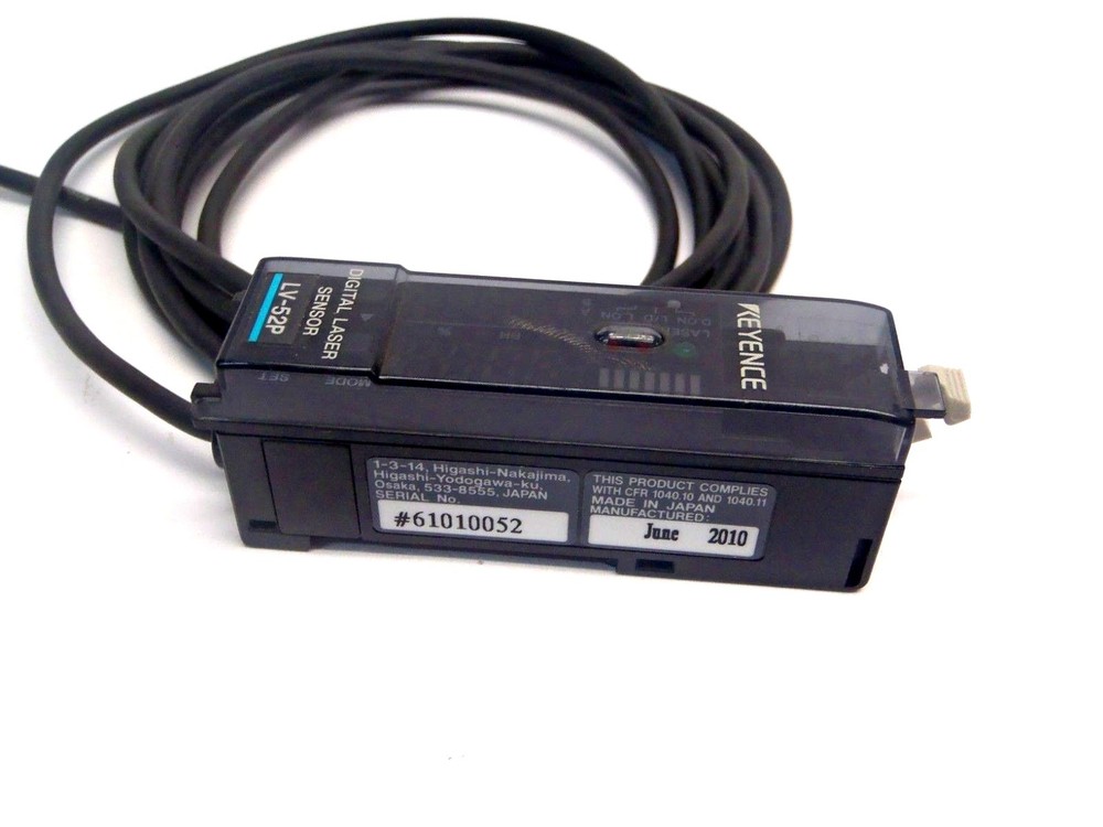 Keyence LV-52P Amplifier Unit Expansion Unit PNP