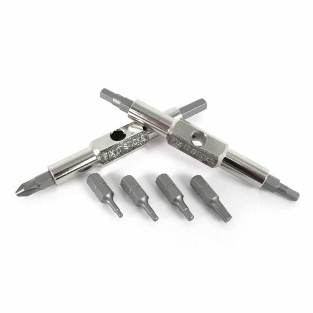 FIX IT STICKS T-Handle Multi-Tool w/ Replaceable Bits & Carrying Bracket FISR8BH