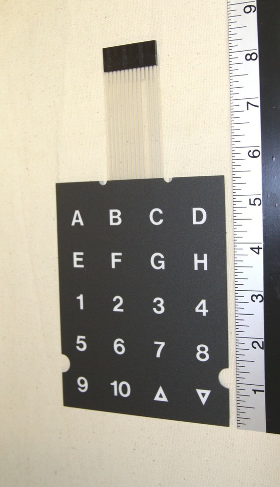 (AP) Automatic Products LCM snack machine selection touch pad keypad - New