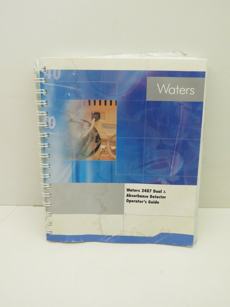 Waters 2487 Dual Lambda Absornance Detector Operator's Guide Paper Manual