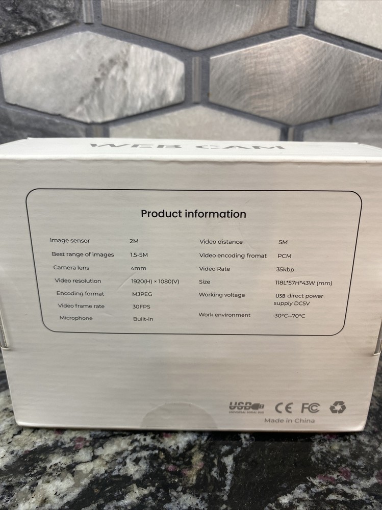 EZETAI 1080P web cam