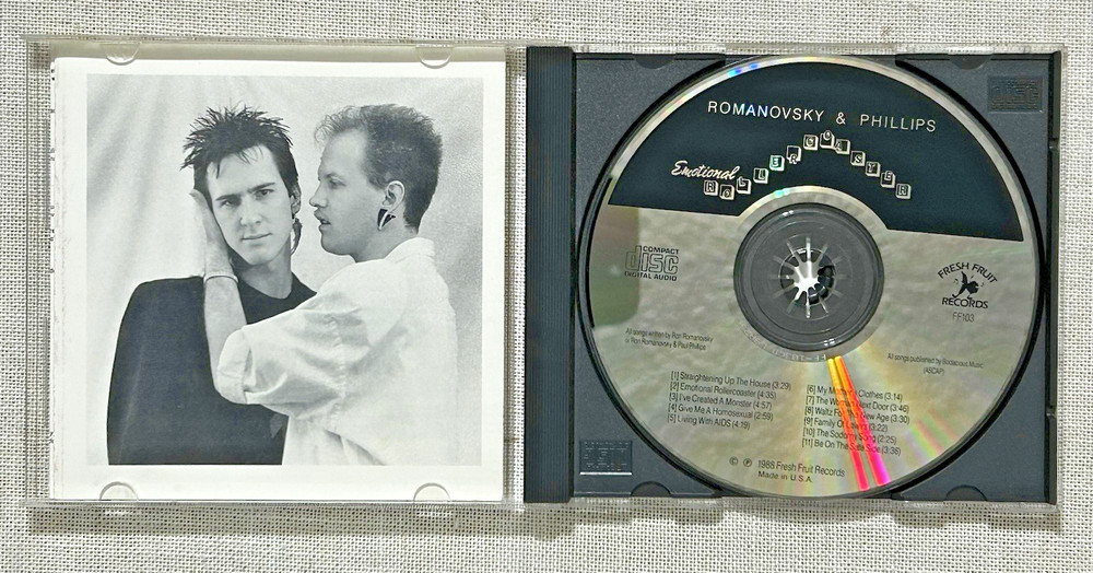 Emotional Rollercoaster CD - Romanovsky & Phillips - Signed