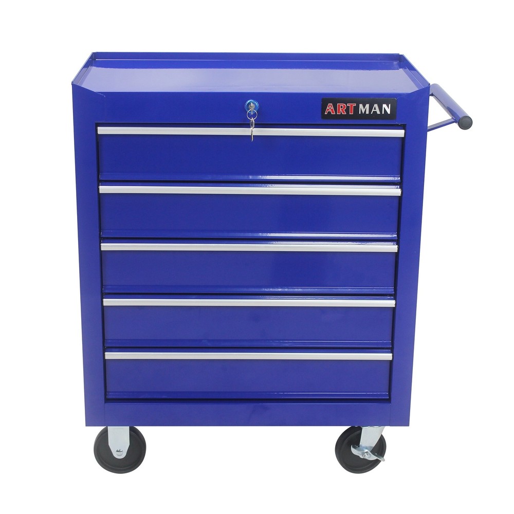 5 Drawer Tool Chest,Tool Storage Cabinet for Garage Workshop with Locking System