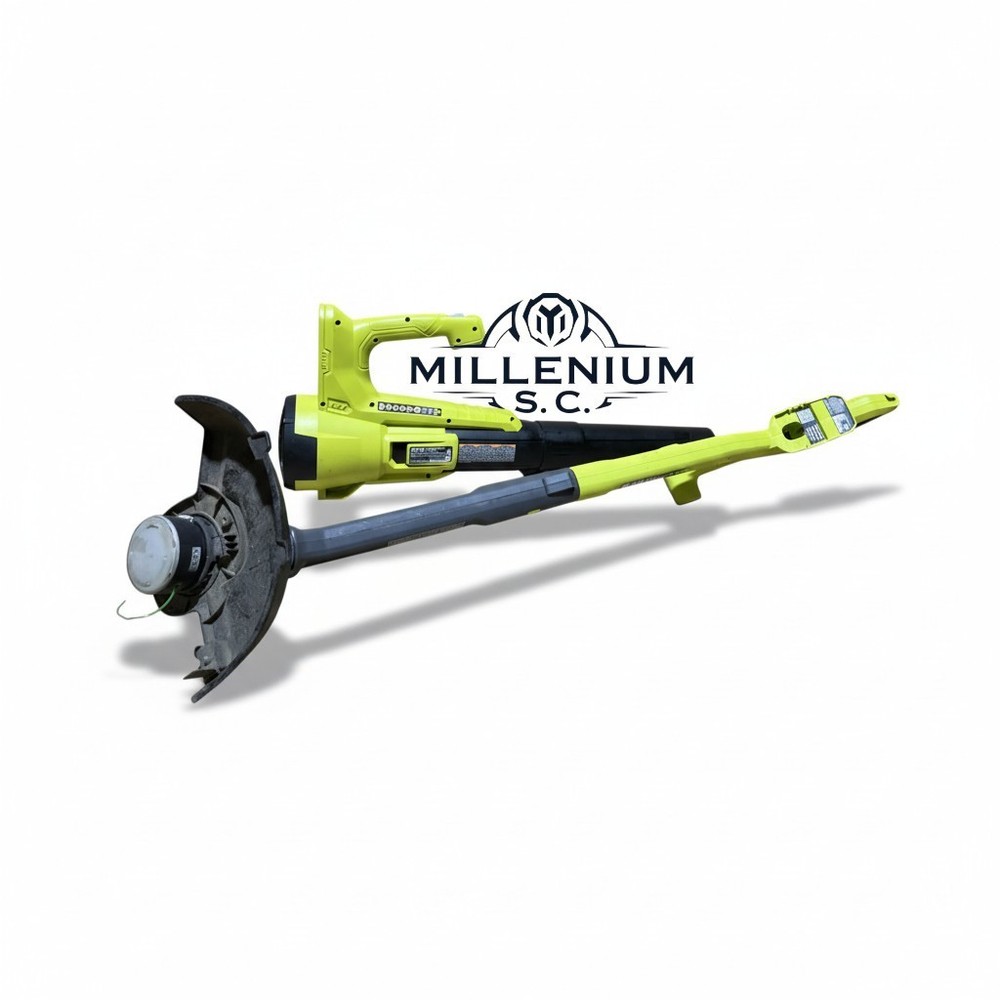 RYOBI 18V ONE+ Cordless String Trimmer and Compact Blower Comb- USED - Tool Only
