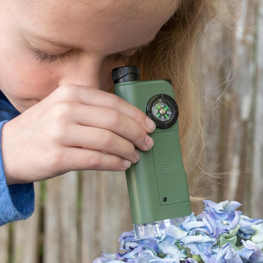 X-Scope Kids 7 Function Multi Purpose Optical Pocket Tool with 30x Microscope...