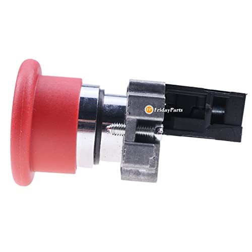 Emergency Stop Switch 3028810, Push Button, Manual, Red, Compatible for