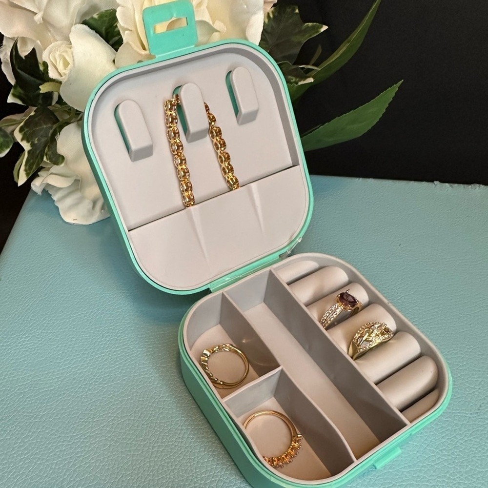 Travel Jewelry Organizer Box