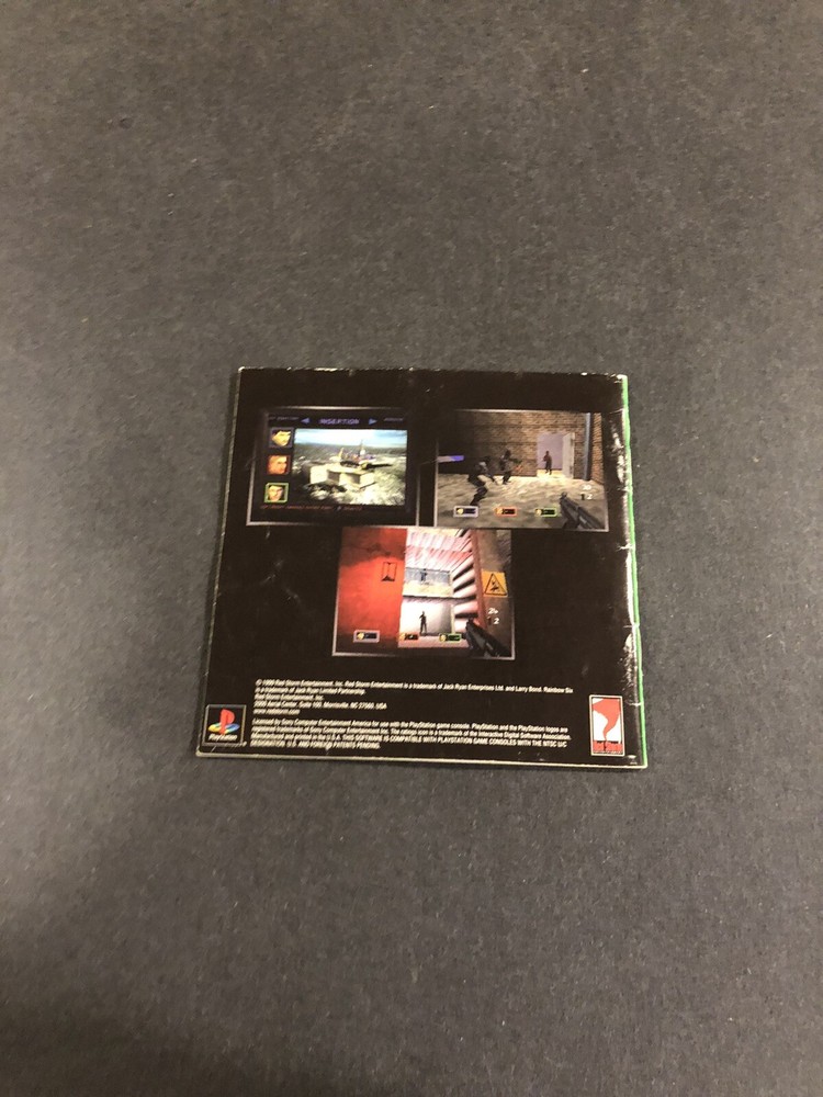 tom clancy's rainbow six ps1 manual Only