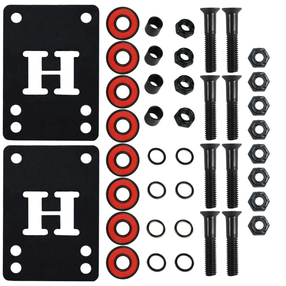 Moose Complete Skateboard Neon Blue 8.25" Silver/White Assembled