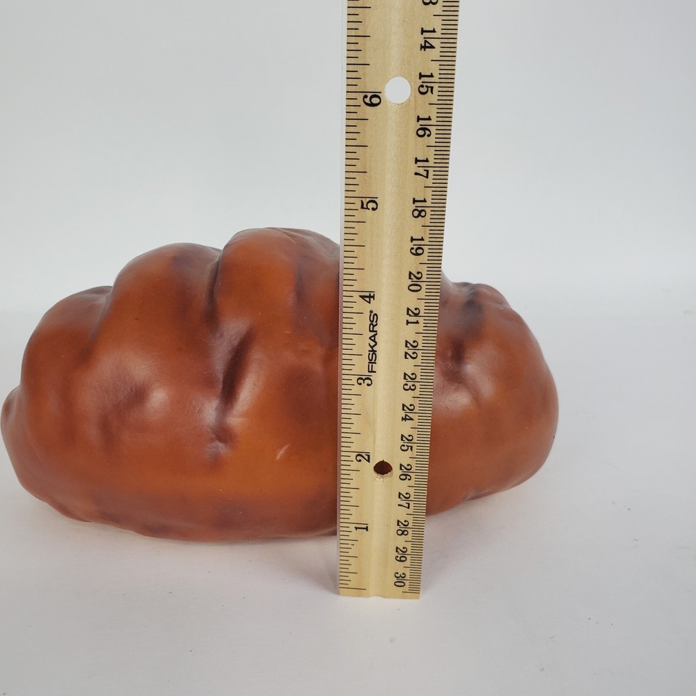 Artificial Large 8" Bread Fake Bakery Loaf Prop Realistic Display Food Staging