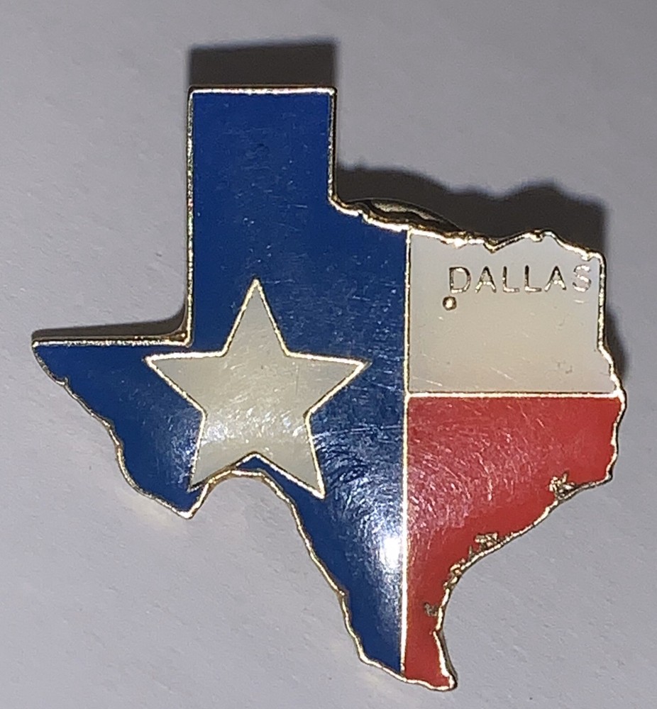 TEXAS State Lapel Hat Pin  [I]