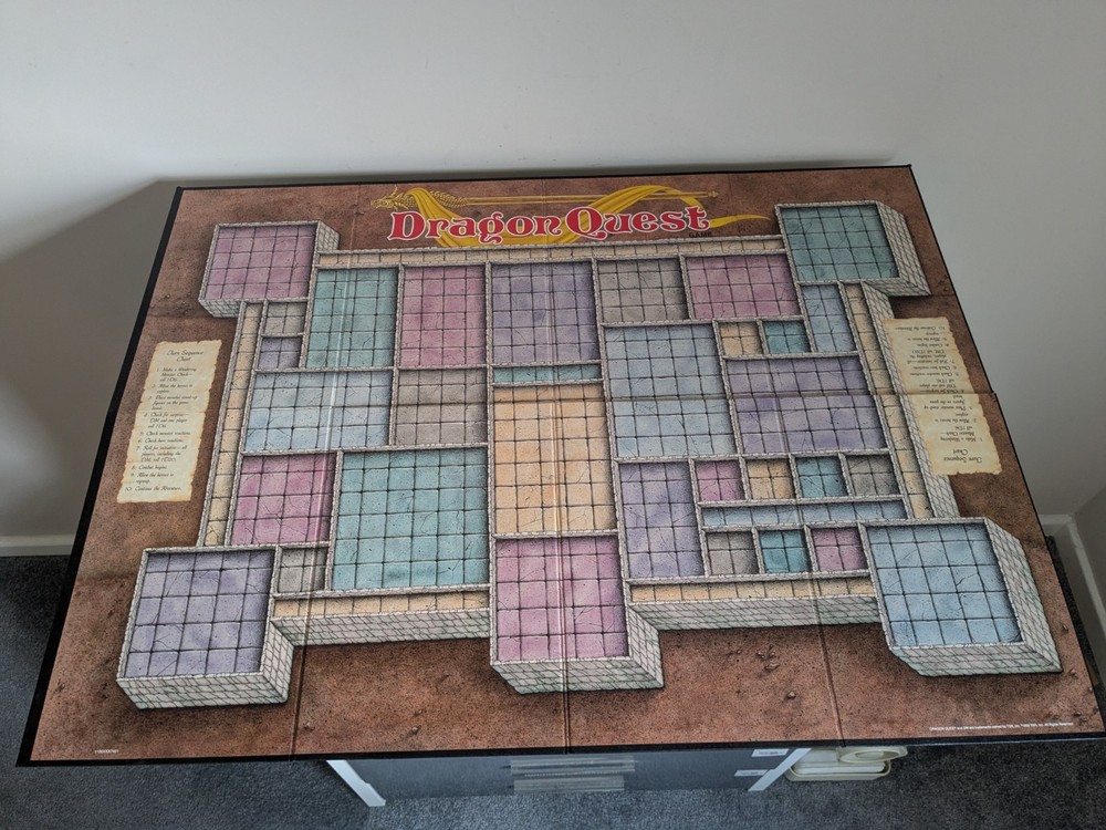 Spares & Replacements - 1992 Dragon Quest Replacement Gameboard
