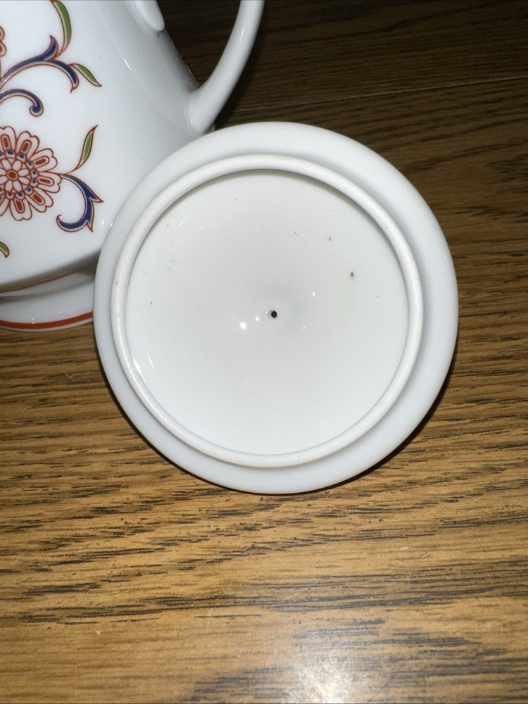 Vintage Noritake Firedance Sugar Bowl & Lid