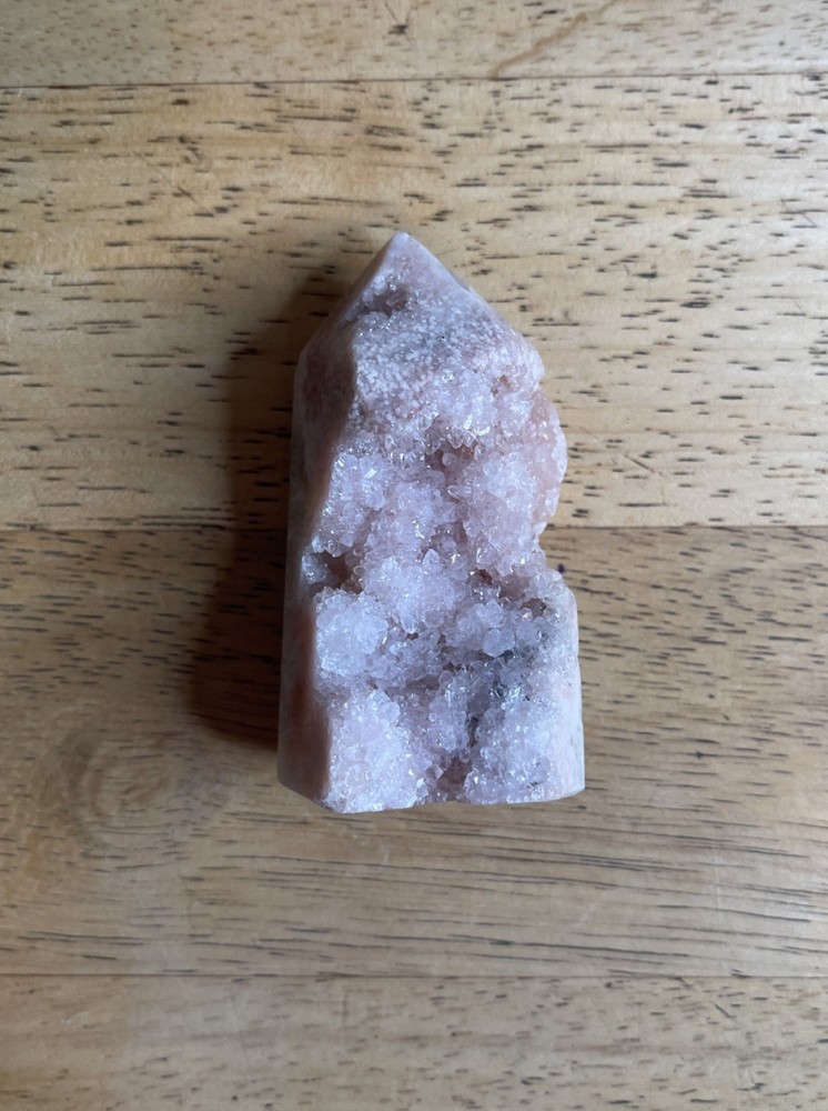 Pink Amethyst And Quartz Tower