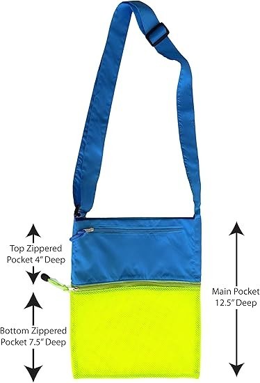 Shell Collecting Beach Bag (3 Pocket)