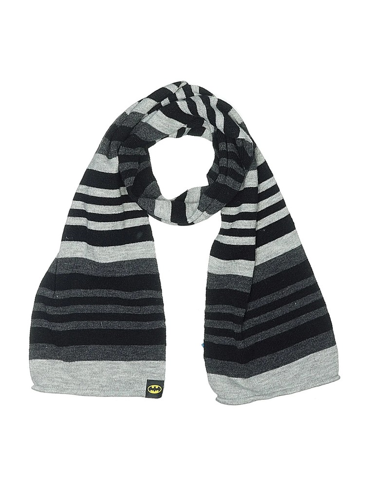 Batman Boys Gray Scarf One Size