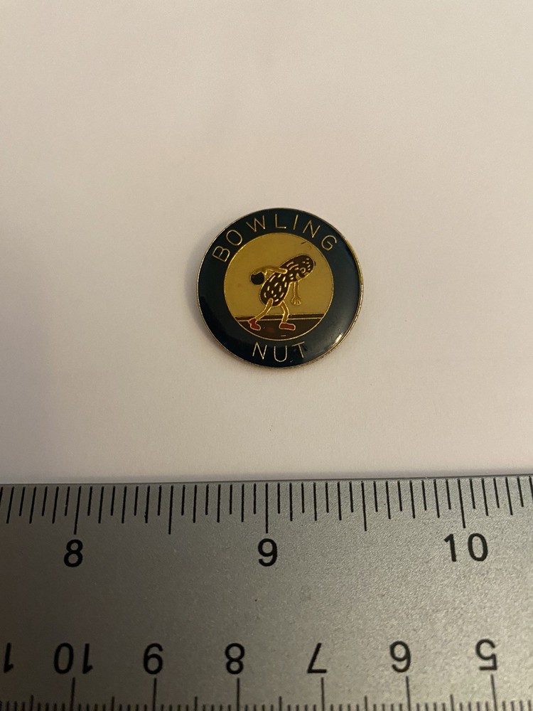 Bowling Nut Lapel Pin P146